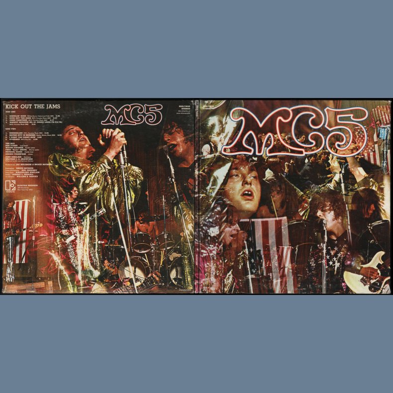 Kick Out The Jams - 1969 US Elektra label 2nd Issue 8-track LP