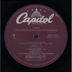 The Completion Backward Principle - Original 1981 US Capitol label 10-track LP