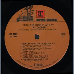 Into The Purple Valley - Original 1972 US Reprise label 11-track LP