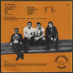 Wie Lang Noch... - Original 1983 German Rock Rock-O-Rama label 14-track LP