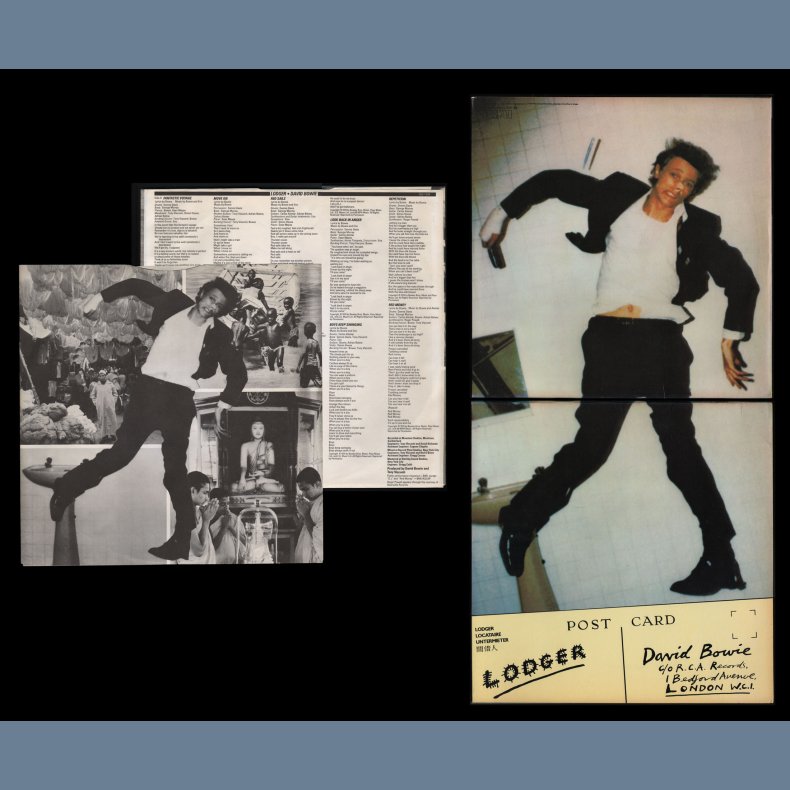 Lodger - Original 1979 US RCA Victor label 1st Issue 10-track LP - Indianapolis Pressing