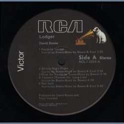 Lodger - Original 1979 US RCA Victor label 1st Issue 10-track LP - Indianapolis Pressing