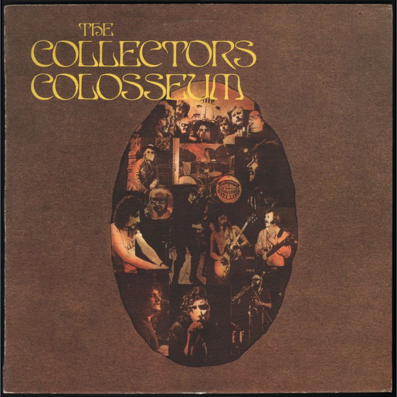 The Collectors Colosseum - 1971 UK Bronze label 8-track LP