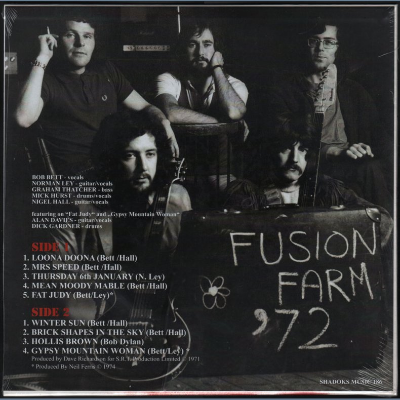 Rush Job - 2016 German Shadoks label 9-track Reissue LP 