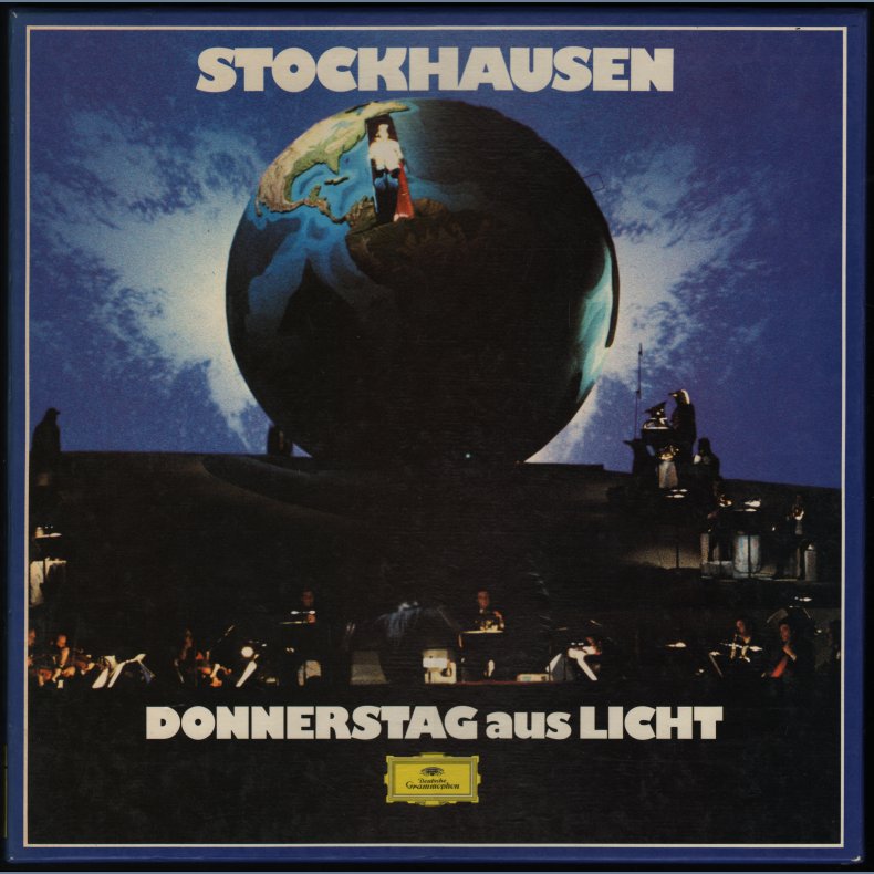 Donnerstag Aus Licht - Original 1983 German Deutsche Grammophon label 4LP Box