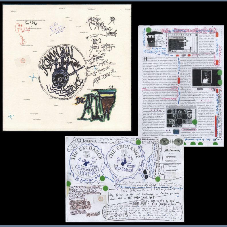 Slet Dig Selv / Helt Oplst Mand - 2015 Danish Private Pressing 2LP Set - Side M, N, C, D Issue