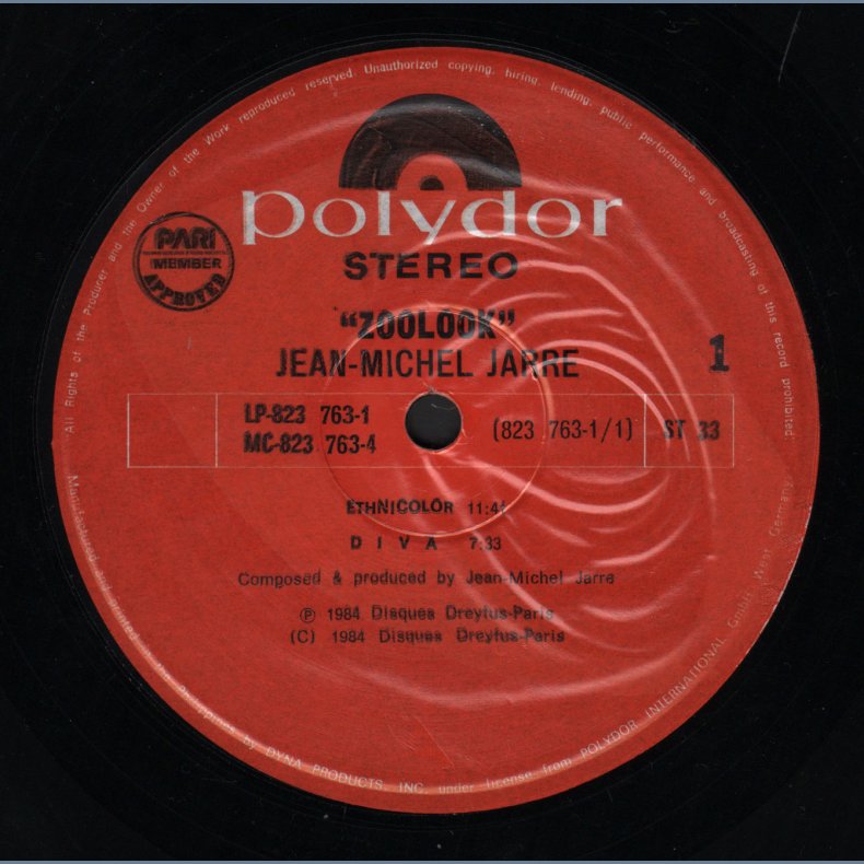 Zoolook - 1984 Filippines Polydor label 7-track LP