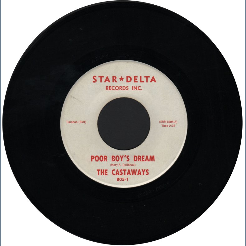 Poor Boy's Dream &yacute;b/w Run Charlie Run - Original 1963 US Star Delta labbel 2-track 7" Single