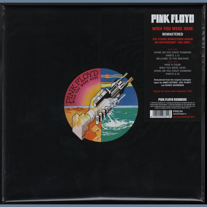 Wish You Were Here - 2016 EU Pink Floyd label Remastered 180 Gram 5-track LP