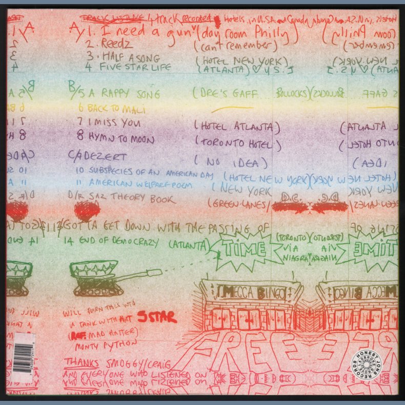 Democrazy - Original 2003 UK Honest Jon's Label 14-track Double 10" - Coloured Vinyl/Picture Disc