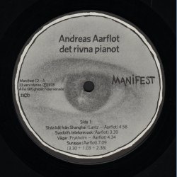 Det Rivna Pianot - Original 1978 Swedish Manifest label 10-track LP