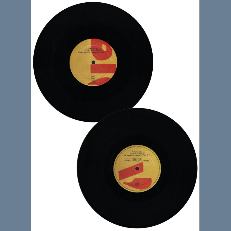 Lil' Dub Chefin' - 2002 UK Parlophone label 3-track 10"Single