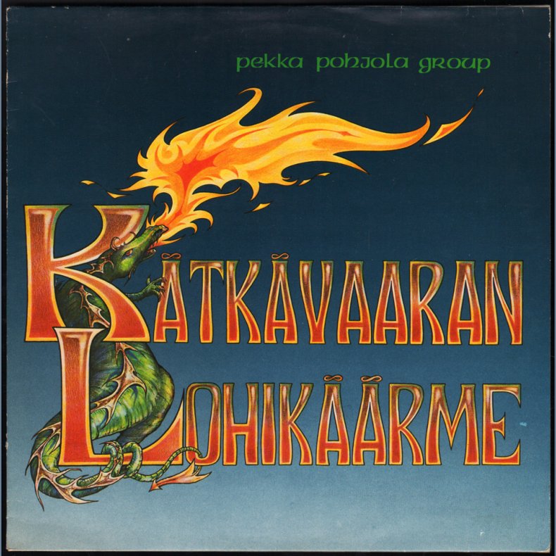 K&auml;tk&auml;vaaran Lohik&auml;&auml;rme - Original 1981 Norwegian Pressed Finland Dig It label 4-track LP