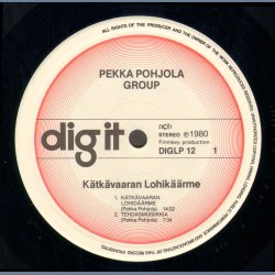 K&auml;tk&auml;vaaran Lohik&auml;&auml;rme - Original 1981 Norwegian Pressed Finland Dig It label 4-track LP
