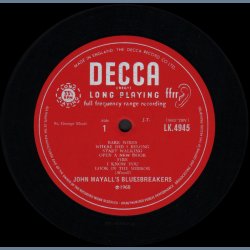 Bare Wires - Original 1968 UK Decca label 12-track 1st Pressing Mono LP - 1B/1U Mother/Stamper