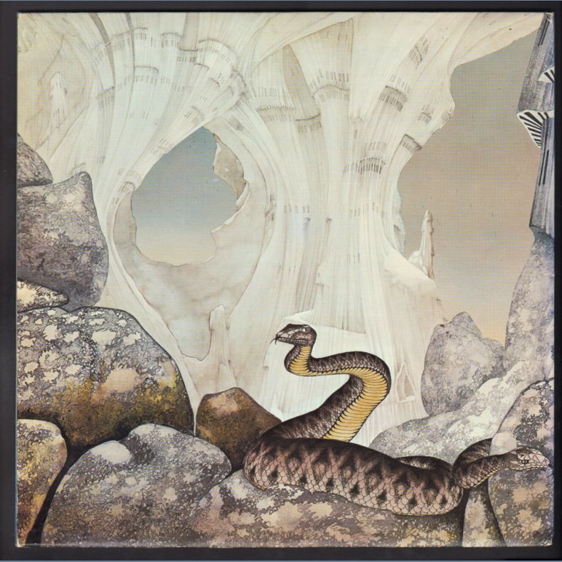 Relayer - Original 1974 UK Atlantic label 1st pressing 3-track LP