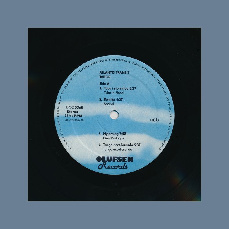 Tabor - 1988 Danish Olufsen label 7-track LP