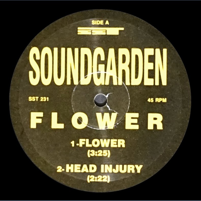 Flower - Original 1989 US SST label 3-track 12"
