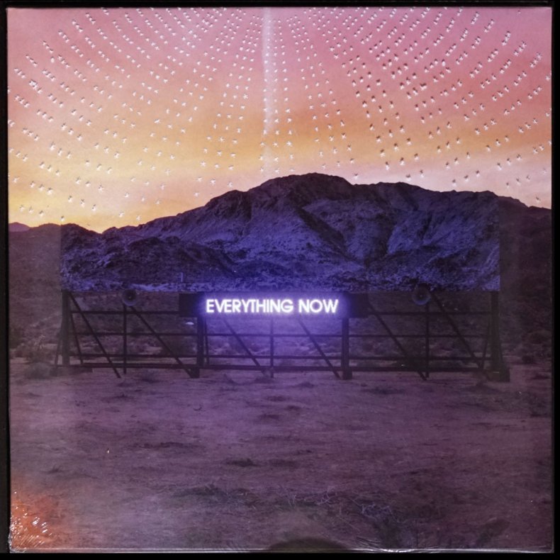 Everything Now - Day Version - 2017 European Sonovox/Columbia label 12-track LP