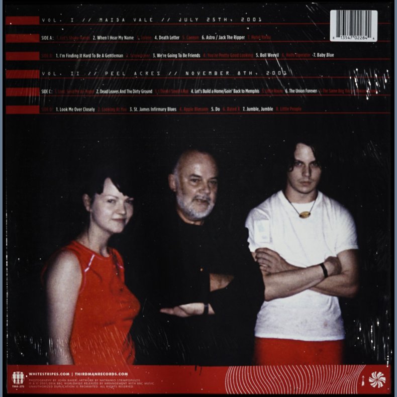 The Complete John Peel Sessions - Original 2016 US Third Man label 29-track Coloured Vinyl 2LP Set