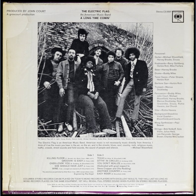 A Long Time Comin' - 1970ies US Columbia label 10-track 2nd Issue LP