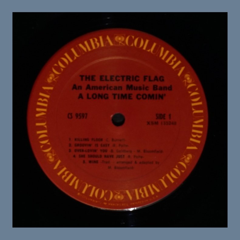 A Long Time Comin' - 1970ies US Columbia label 10-track 2nd Issue LP