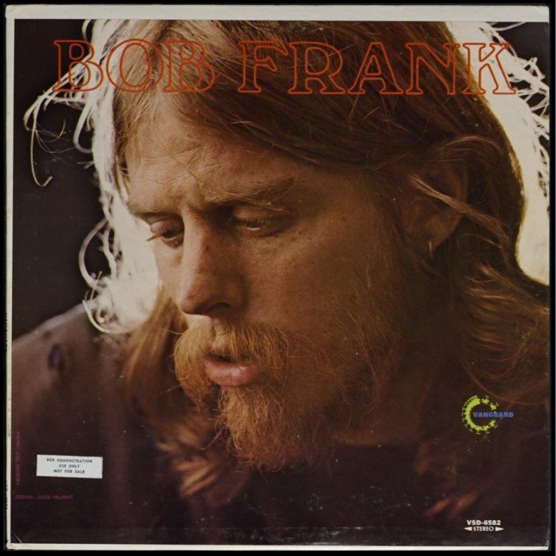 Bob Frank - 1969 US Vanguard label 12-track LP - Promotional White Label Issue