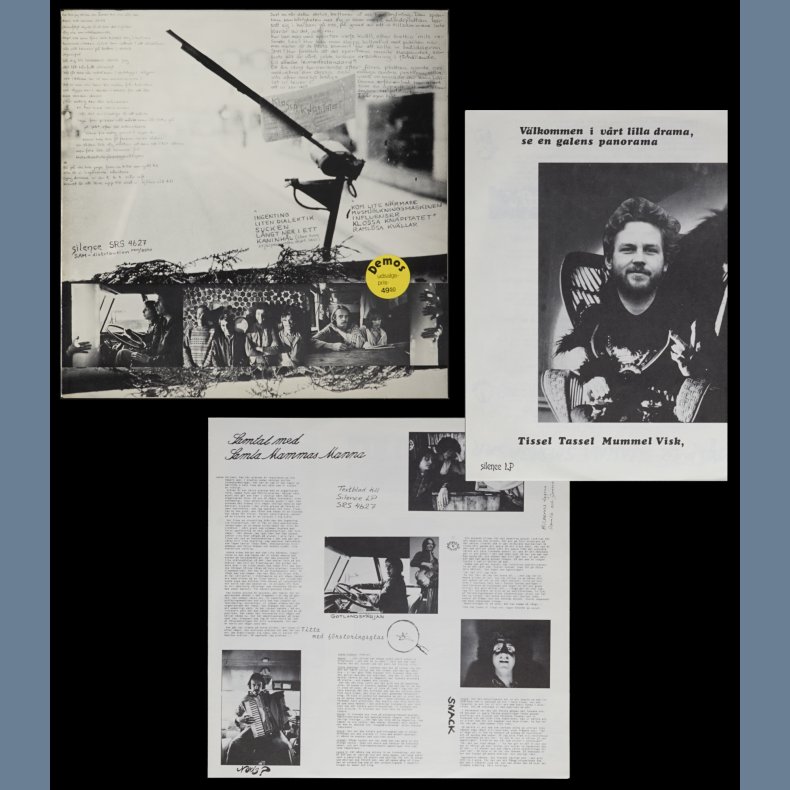 Klossa Knapitatet - Original 1974 Swedish Silence label 9-track LP