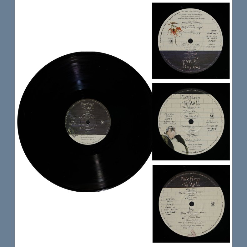 The Wall - 1988 Yogoslavian Harvest label 27-track 2LP Set