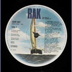 C.C.S. 2 - Original 1972 UK RAK label 8-track Vinyl LP