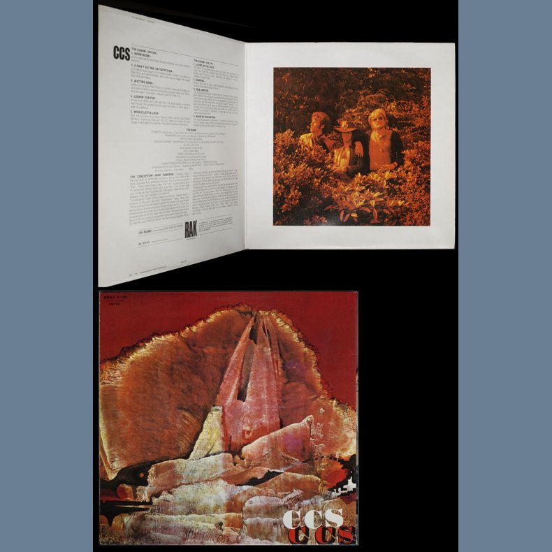 C.C.S. - Original 1970 Danish Distributed 8-track Vinyl LP