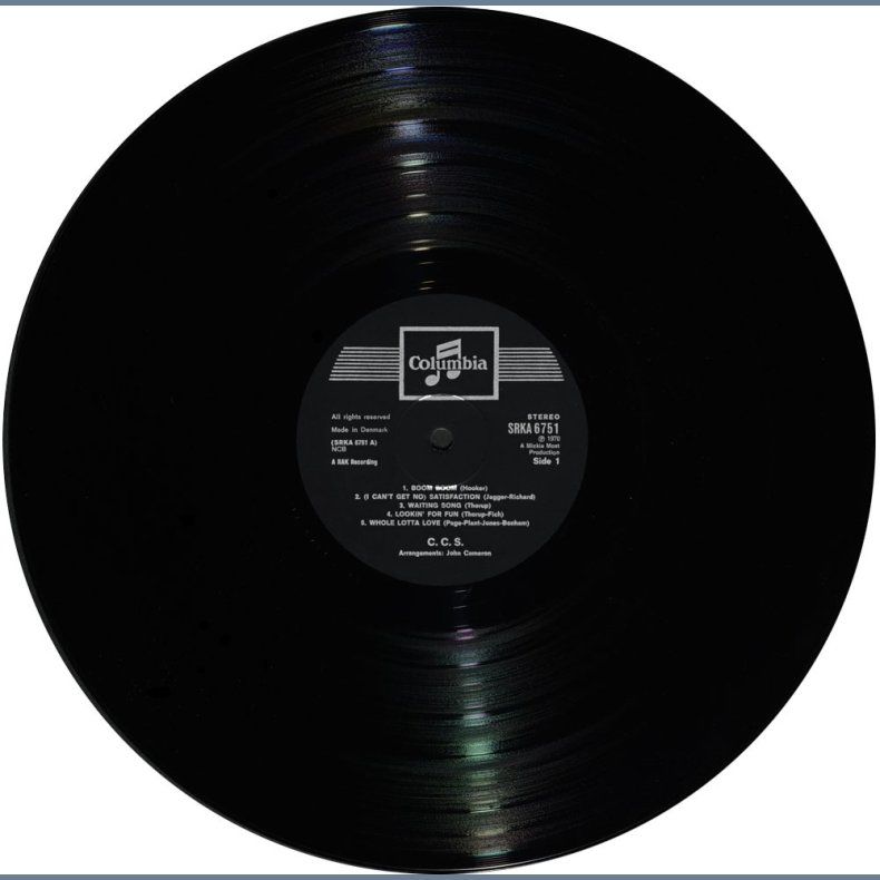 C.C.S. - Original 1970 Danish Distributed 8-track Vinyl LP