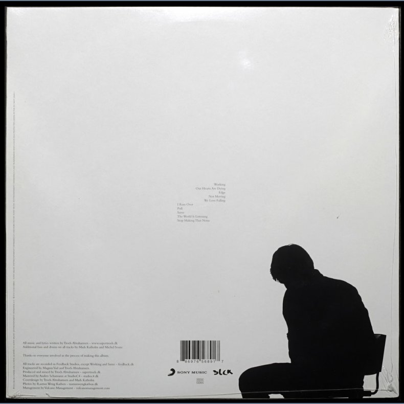 BLCK - 2010 Danish Sony Music label 10-track LP