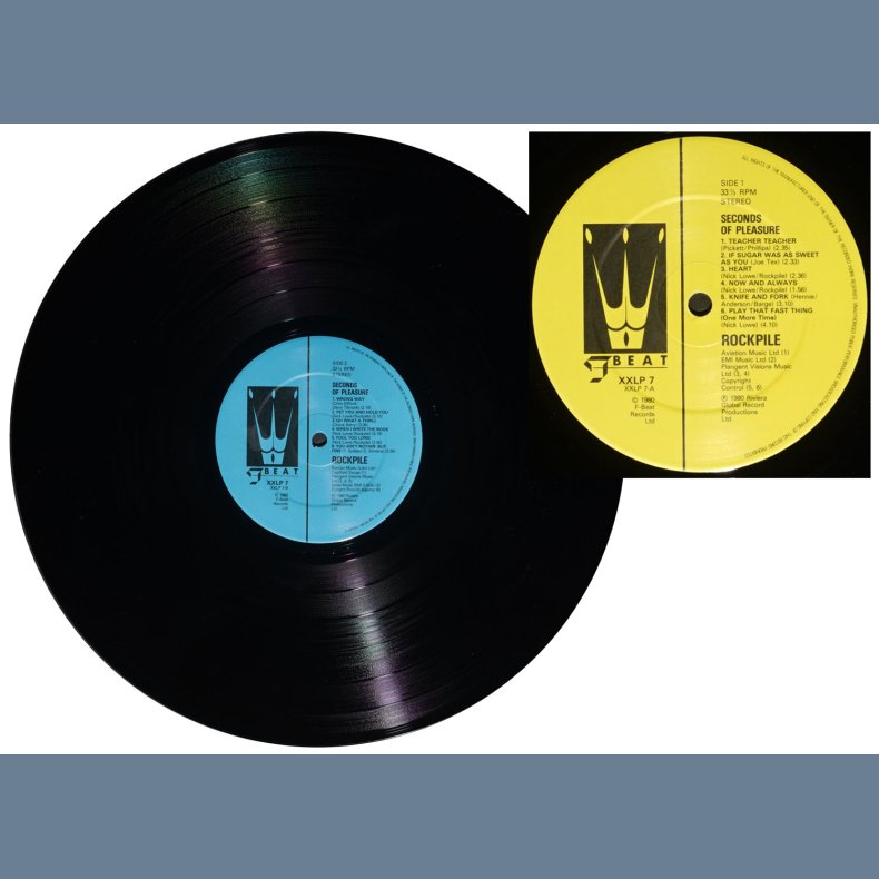 Seconds Of Pleasure - Original 1980 UK F Beat label  12-track LP &amp; 4-track 7"