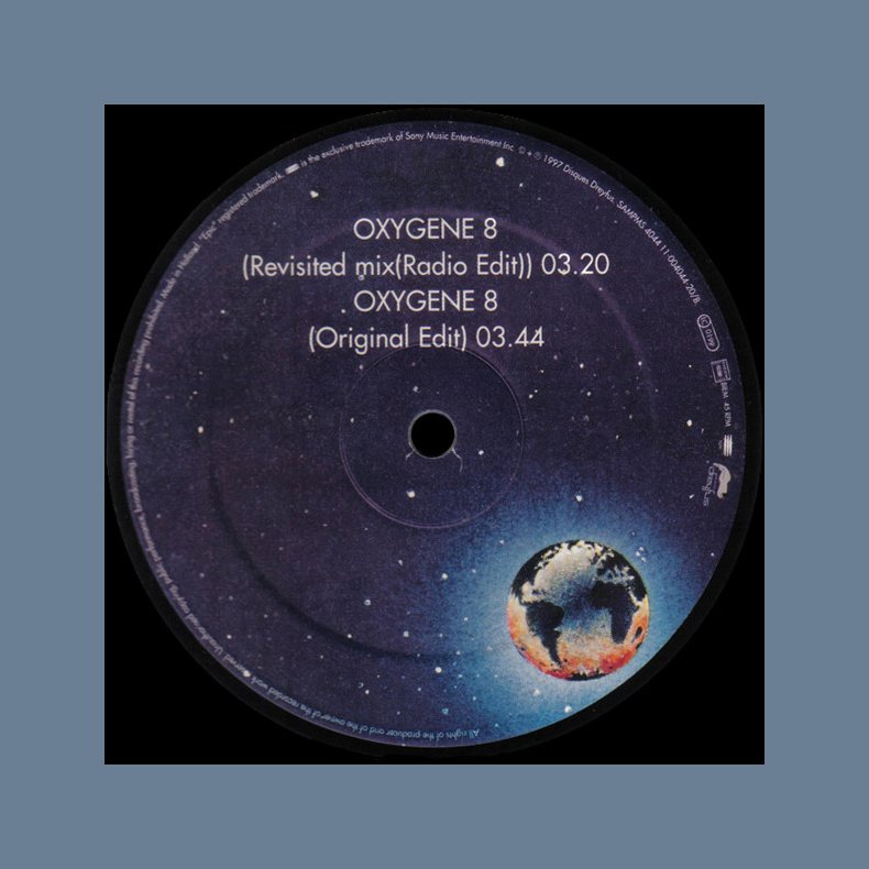 Oxygene 8 - Scarce original 1997 European Epic label 3-track promotional issue 12"
