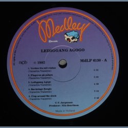 Lediggang Agogo - Original 1982 Dutch pressed Medley label 9-track LP