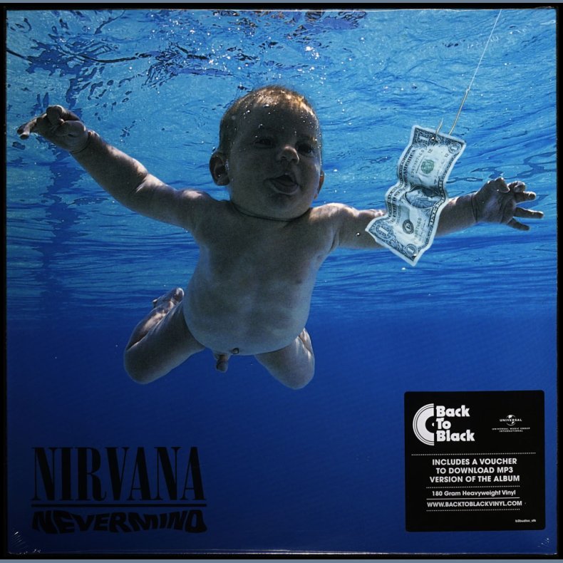 Nevermind - 2015 European DGC label 'Back To Black' Series 12-track LP Reissue