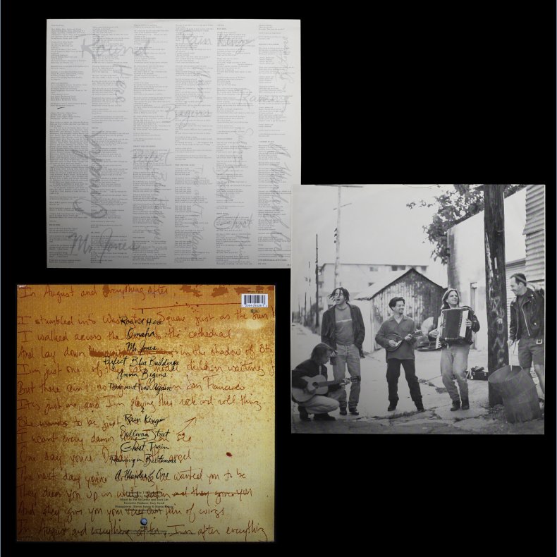 August And Everything After - Original 1993 Dutch pressed Geffen label 11-track LP