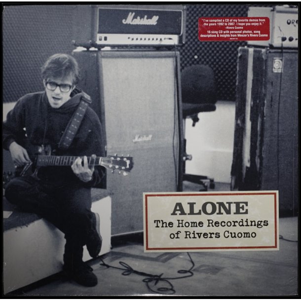 Alone: The Home Recordings Of Rivers Cuomo - Original 2007 US Geffen label 18-track LP
