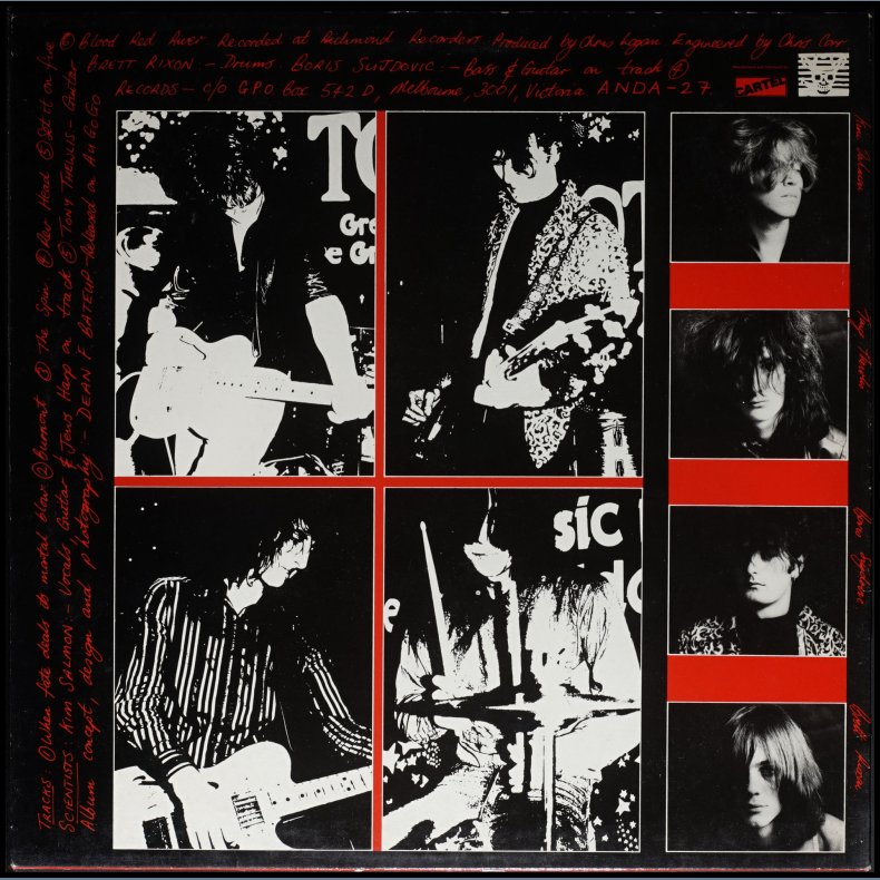 Blood Red River - Original 1983 UK Au Go Go label 6-track mini LP