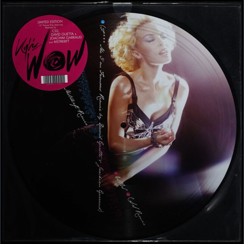 Wow - 2007 UK Parlophone label Limited edition 4-track Picture Disc 12"