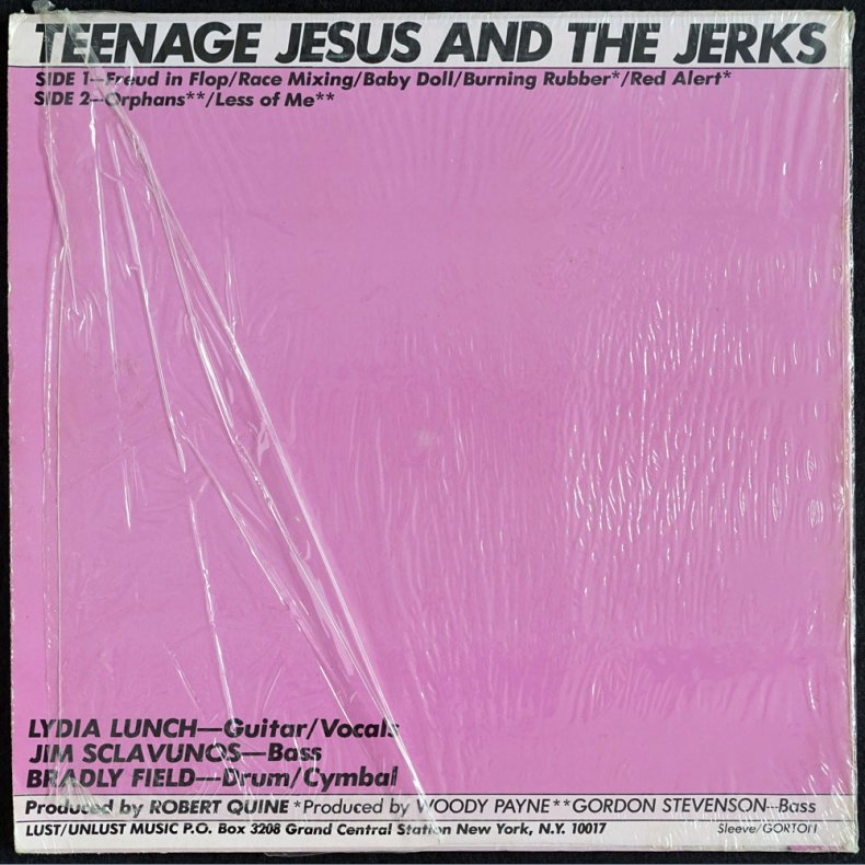 Teenage Jesus And The Jerks - Original 1979 US Migraine label 7-track 2nd Issue 12"