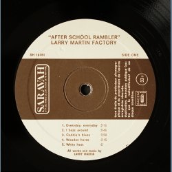 After School Rambler - 1974 French Pressed Saravah label 9-track LP