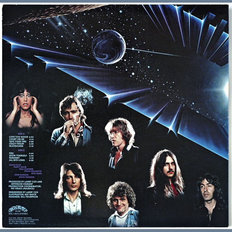 Earth - 1978 US Pressed Grunt label 9-track LP