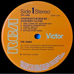 Everybody's In Show-Biz - Everybody's A Star - 1972 UK Pressed RCA label 21-track 2LP Set