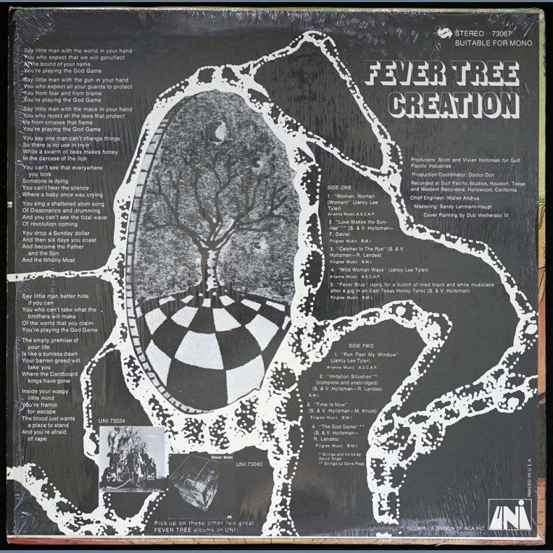 Creation - 1969 US Pressed UNI label 9-track LP