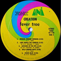 Creation - 1969 US Pressed UNI label 9-track LP