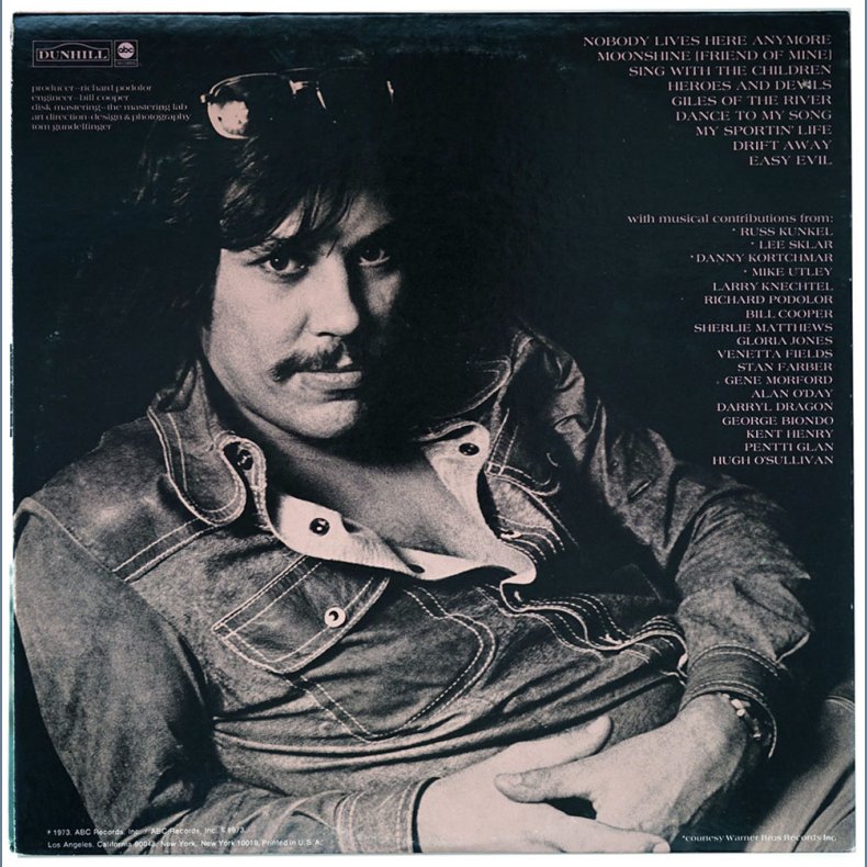 My Sportin' Life - 1973 US Pressed Dunhill label 9-track LP