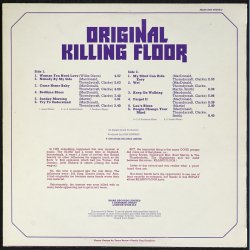 Original Killing Floor - 1973 UK Pressed Spark label 12-track LP