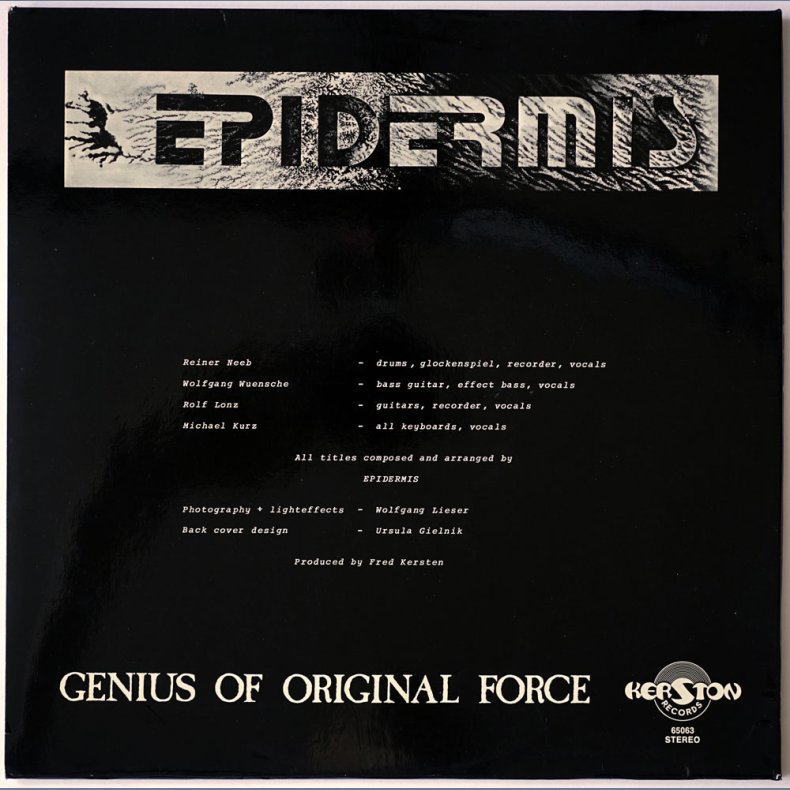 Genius Of Original Force - 1977 German Kerston label 4-track LP